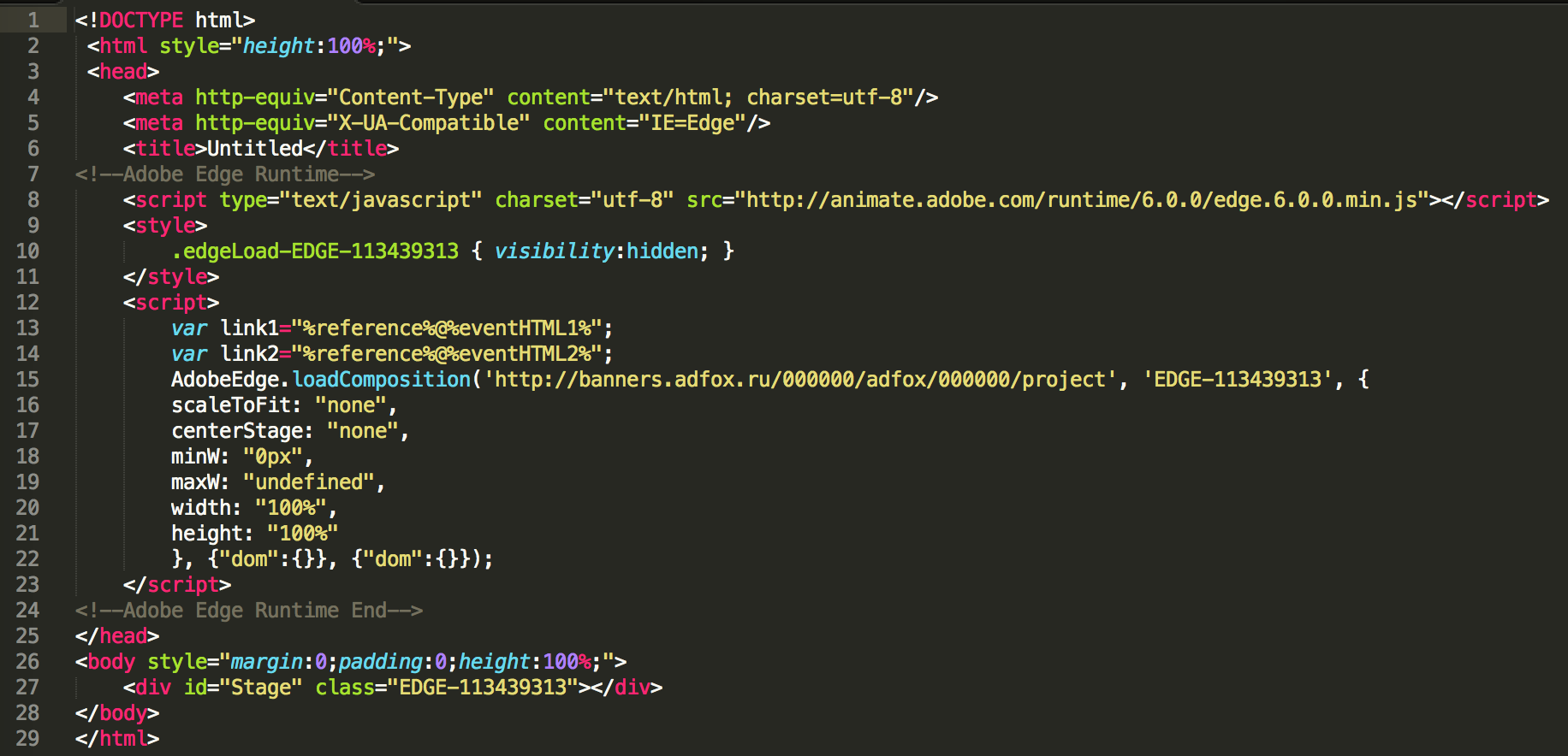 Создание сайта html css код рф создание сайта