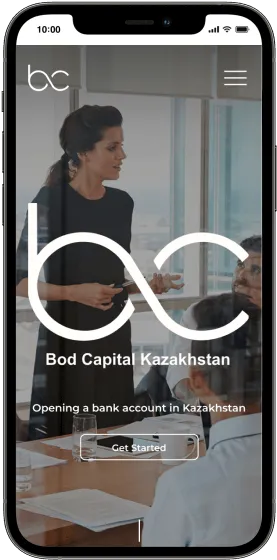 Создание сайта Bod capital для мобильных устройств